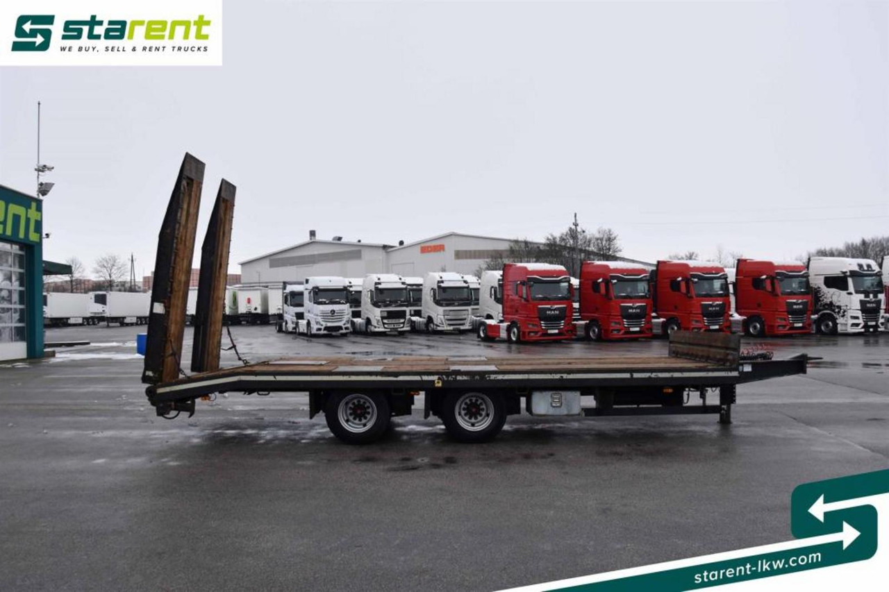 Schwarzmüller Tandemtieflader Rampen SAF Containerverriegelung - Reboque baixa: foto 4 Schwarzmüller Tandemtieflader Rampen SAF Containerverriegelung - Reboque baixa: foto 4