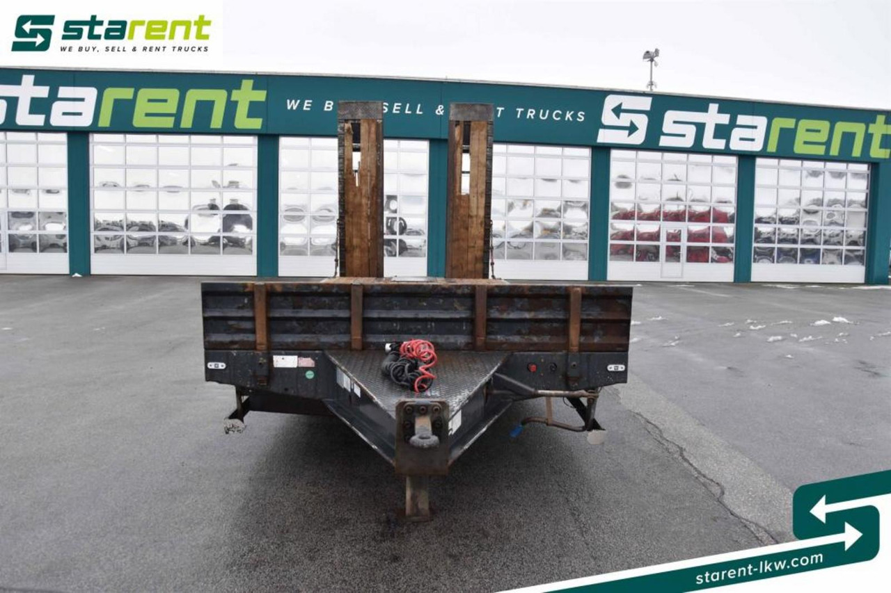 Schwarzmüller Tandemtieflader Rampen SAF Containerverriegelung - Reboque baixa: foto 2 Schwarzmüller Tandemtieflader Rampen SAF Containerverriegelung - Reboque baixa: foto 2