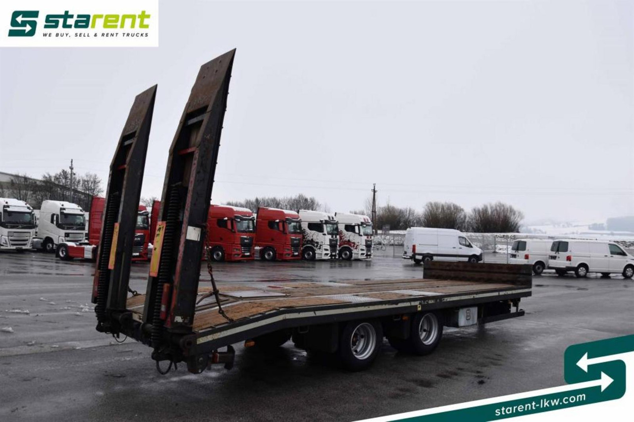 Schwarzmüller Tandemtieflader Rampen SAF Containerverriegelung - Reboque baixa: foto 5 Schwarzmüller Tandemtieflader Rampen SAF Containerverriegelung - Reboque baixa: foto 5