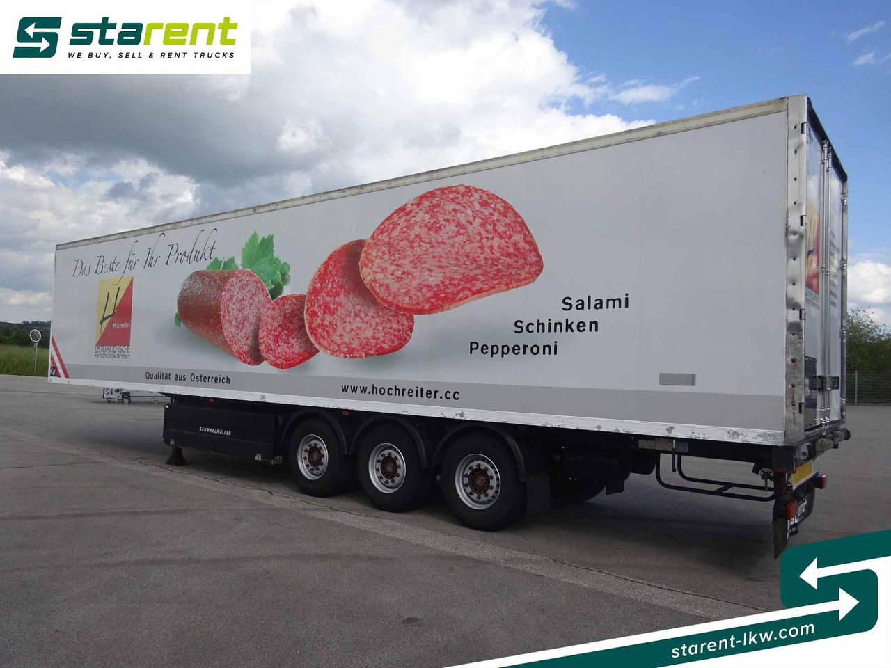 Semi-reboque frigorífico Schwarzmüller Thermotrailer, Thermo King SL400, Liftachse, SAF: foto 7