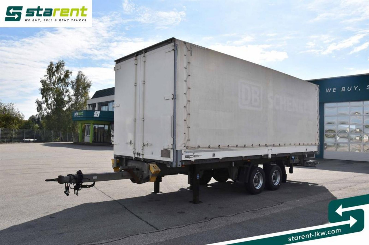 Spier Planen Tandemanhänger Durchladesys - Frontportalt. - Reboque de lona: foto 1 Spier Planen Tandemanhänger Durchladesys - Frontportalt. - Reboque de lona: foto 1