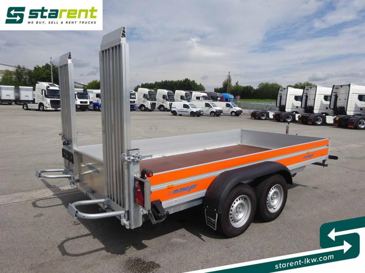 WM Meyer Fahrzeugbau Auffahrrampen Gesamtg.: 3500 - Reboque porta máquinas: foto 5 WM Meyer Fahrzeugbau Auffahrrampen Gesamtg.: 3500 - Reboque porta máquinas: foto 5