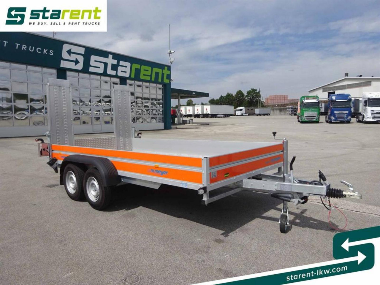 WM Meyer Fahrzeugbau Auffahrrampen Gesamtg.: 3500 - Reboque porta máquinas: foto 3 WM Meyer Fahrzeugbau Auffahrrampen Gesamtg.: 3500 - Reboque porta máquinas: foto 3