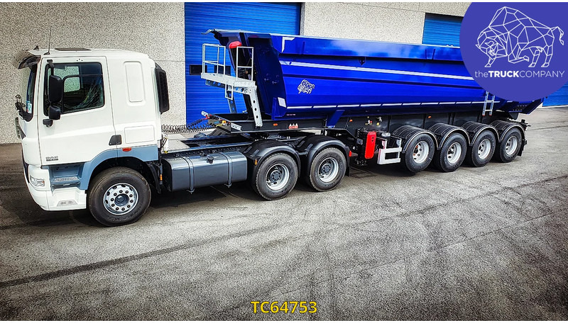 Hoet Trailers 4 axle - Semi-reboque basculante: foto 1 Hoet Trailers 4 axle - Semi-reboque basculante: foto 1