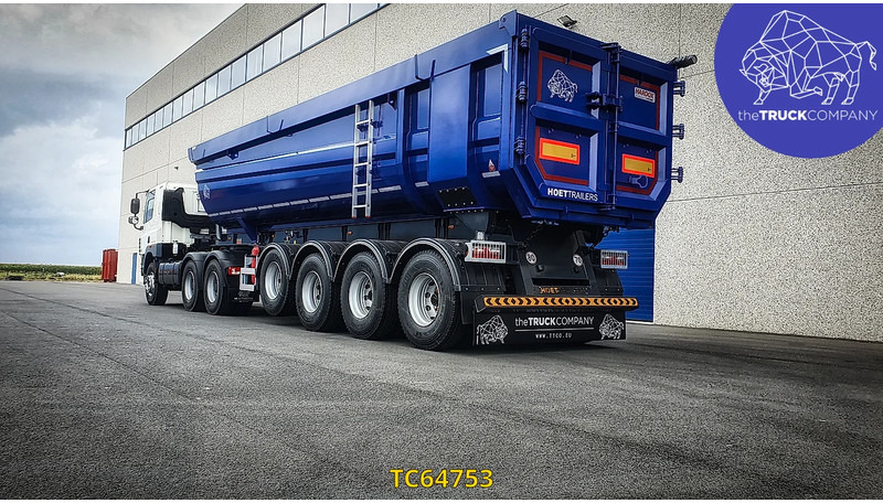 Hoet Trailers 4 axle - Semi-reboque basculante: foto 2 Hoet Trailers 4 axle - Semi-reboque basculante: foto 2