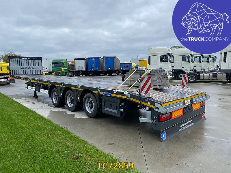 Kässbohrer SPA M - Semi-reboque plataforma/ Caixa aberta: foto 1 Kässbohrer SPA M - Semi-reboque plataforma/ Caixa aberta: foto 1