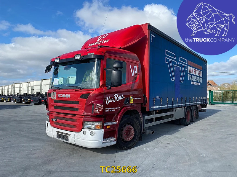 Scania P 280 - Camião de lona: foto 1 Scania P 280 - Camião de lona: foto 1