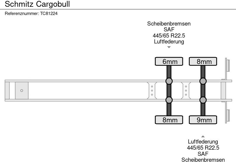 Semi-reboque basculante Schmitz Cargobull: foto 13 Semi-reboque basculante Schmitz Cargobull: foto 13