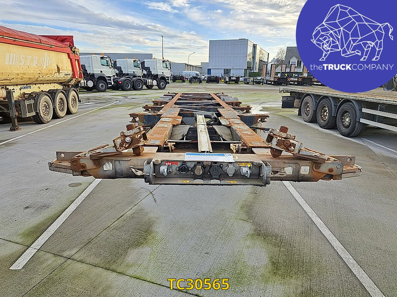 Van Hool - Semi-reboque transportador de contêineres/ Caixa móvel: foto 2 Van Hool - Semi-reboque transportador de contêineres/ Caixa móvel: foto 2