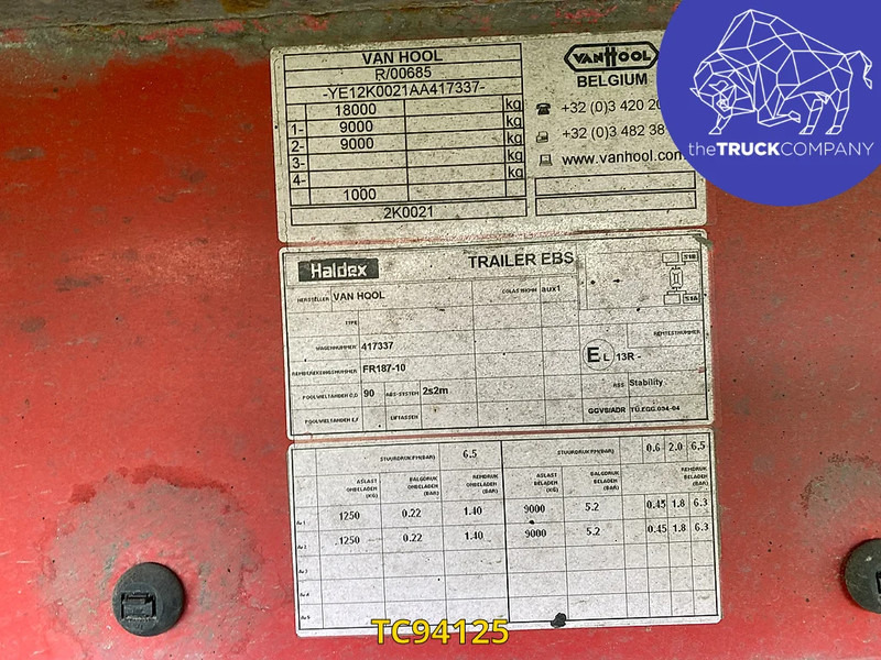 Van Hool - Reboque frigorífico: foto 4 Van Hool - Reboque frigorífico: foto 4