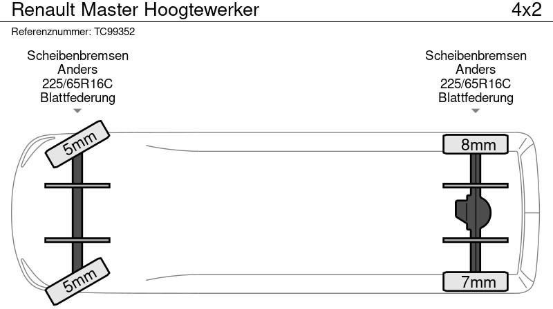 Renault Master Hoogtewerker - Veículo comercial: foto 4 Renault Master Hoogtewerker - Veículo comercial: foto 4