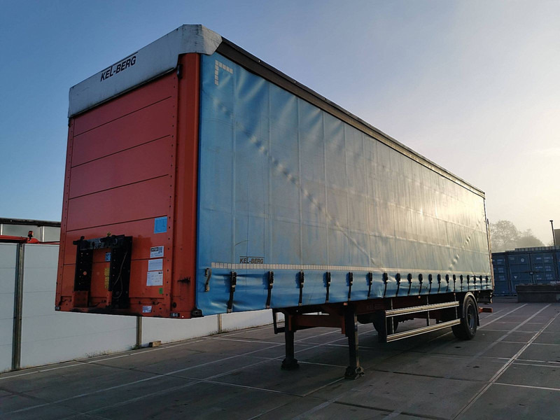 Kelberg D400V/XL/ZL/BPW 1 AXLE CITY LIFT LBW - Semi-reboque de lona: foto 1 Kelberg D400V/XL/ZL/BPW 1 AXLE CITY LIFT LBW - Semi-reboque de lona: foto 1