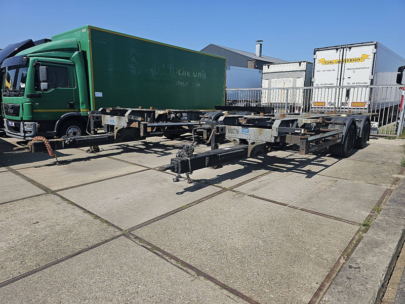 Kögel ZW18 BDF TANDEM - Reboque transportador de contêineres/ Caixa móvel: foto 2 Kögel ZW18 BDF TANDEM - Reboque transportador de contêineres/ Caixa móvel: foto 2