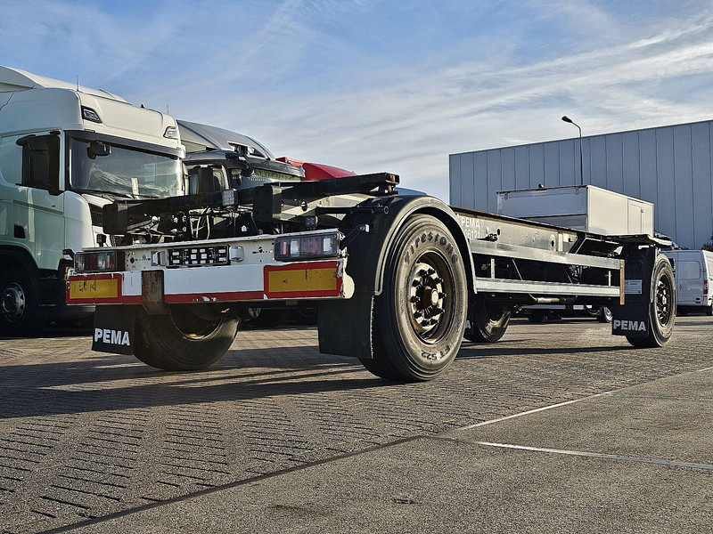 Krone LAFETTE - Reboque transportador de contêineres/ Caixa móvel: foto 1 Krone LAFETTE - Reboque transportador de contêineres/ Caixa móvel: foto 1