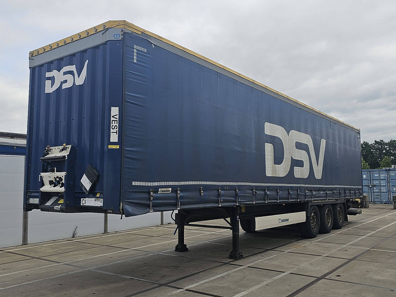 Krone SDP 02 BÄR 2 TONS TAILLIFT - Semi-reboque de lona: foto 1 Krone SDP 02 BÄR 2 TONS TAILLIFT - Semi-reboque de lona: foto 1