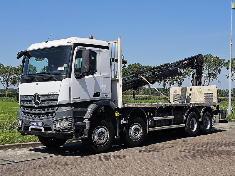 Mercedes-Benz AROCS 3240 HIABX-Hipro 232ES-5 - Camião de caixa aberta/ Plataforma, Camião grua: foto 2 Mercedes-Benz AROCS 3240 HIABX-Hipro 232ES-5 - Camião de caixa aberta/ Plataforma, Camião grua: foto 2