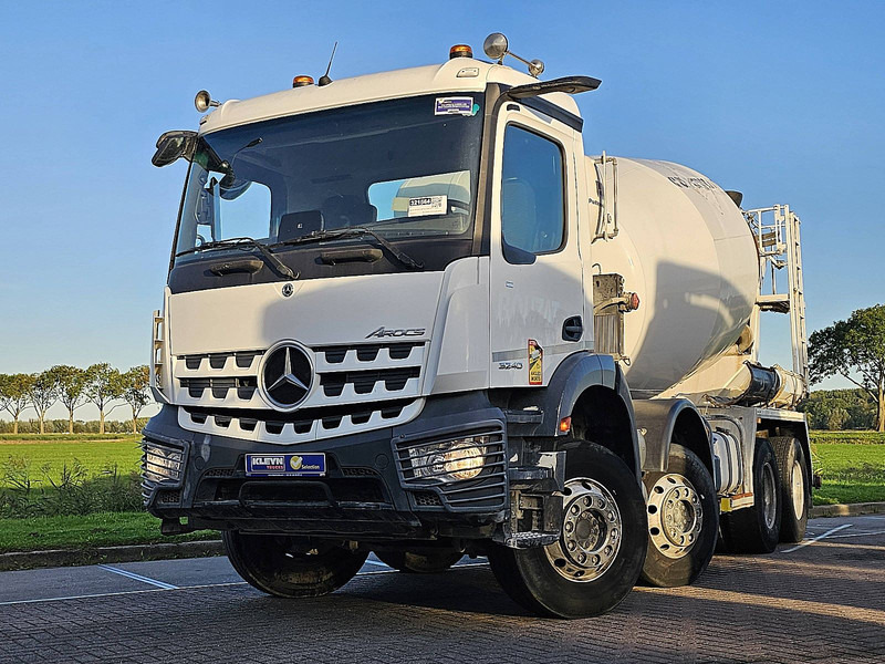 Mercedes-Benz AROCS 3240 PUTZMEISTER 9M3 - Camião betoneira: foto 1 Mercedes-Benz AROCS 3240 PUTZMEISTER 9M3 - Camião betoneira: foto 1