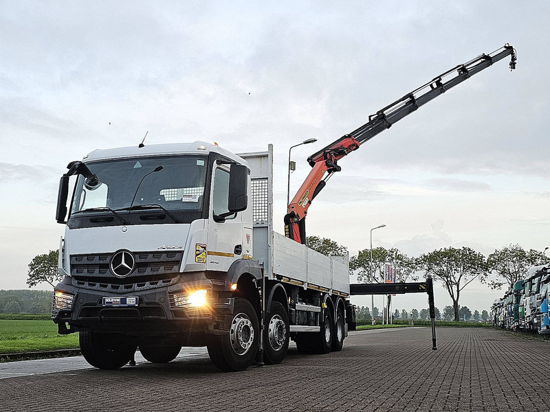 Mercedes-Benz AROCS 3240 Palfinger PK 27001-E - Camião de caixa aberta/ Plataforma, Camião grua: foto 1 Mercedes-Benz AROCS 3240 Palfinger PK 27001-E - Camião de caixa aberta/ Plataforma, Camião grua: foto 1