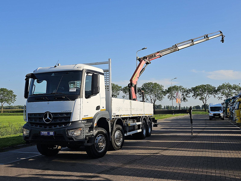 Mercedes-Benz AROCS 3240 PalfingerPK 23001-EH - Camião de caixa aberta/ Plataforma, Camião grua: foto 2 Mercedes-Benz AROCS 3240 PalfingerPK 23001-EH - Camião de caixa aberta/ Plataforma, Camião grua: foto 2