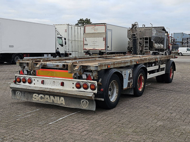 Nopa 3 AXLE CONTAINER TIPPER - Reboque transportador de contêineres/ Caixa móvel: foto 2 Nopa 3 AXLE CONTAINER TIPPER - Reboque transportador de contêineres/ Caixa móvel: foto 2