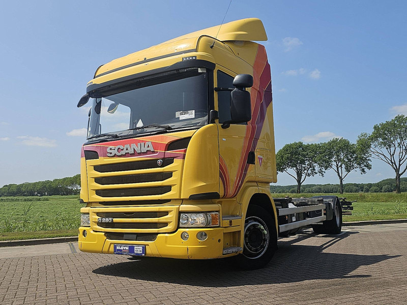 Scania G280 BDF - Camião transportador de contêineres/ Caixa móvel: foto 1 Scania G280 BDF - Camião transportador de contêineres/ Caixa móvel: foto 1