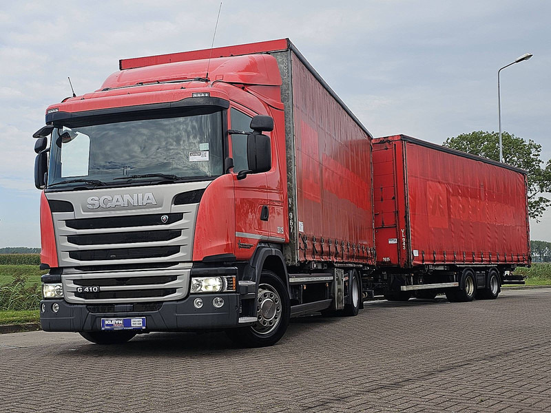 Scania G410 4X2 RET. COMBI CROWN - Camião de lona: foto 1 Scania G410 4X2 RET. COMBI CROWN - Camião de lona: foto 1
