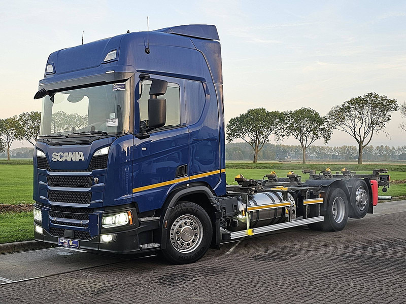 Scania R410 LNG - Camião transportador de contêineres/ Caixa móvel: foto 2 Scania R410 LNG - Camião transportador de contêineres/ Caixa móvel: foto 2