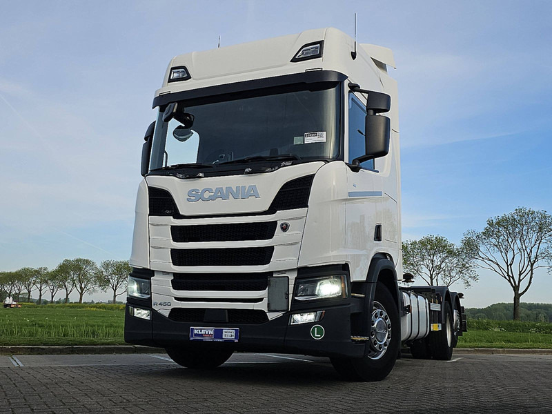 Scania R450 6x2*4 - Camião transportador de contêineres/ Caixa móvel: foto 1 Scania R450 6x2*4 - Camião transportador de contêineres/ Caixa móvel: foto 1