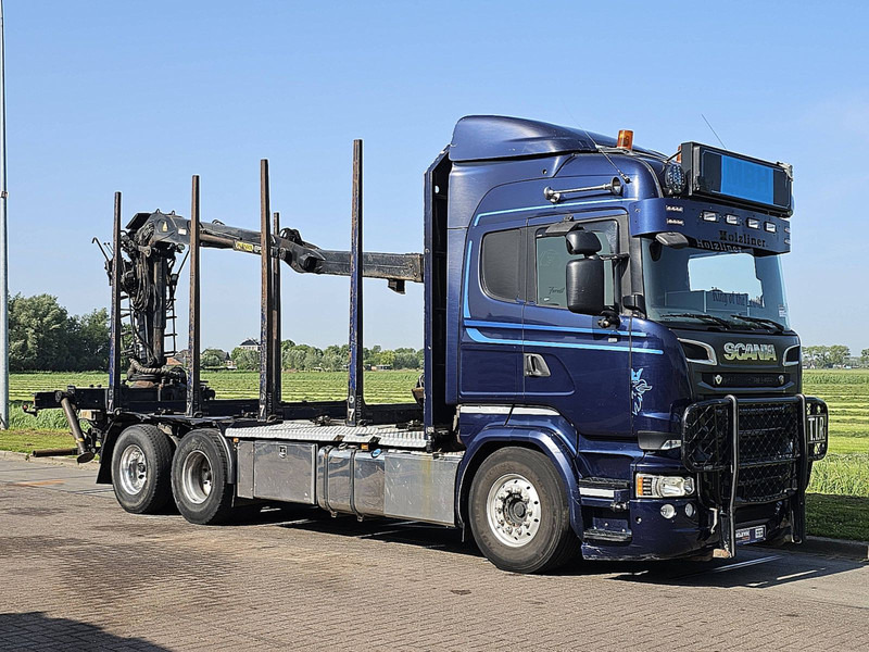 Scania R730 PALFING M120 WOOD - Camião de transporte de madeira, Camião grua: foto 5 Scania R730 PALFING M120 WOOD - Camião de transporte de madeira, Camião grua: foto 5