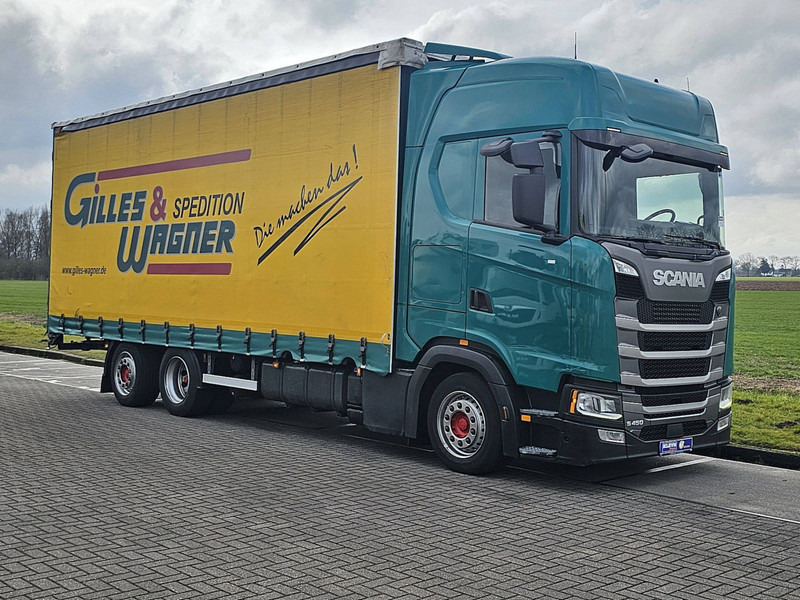 Scania S450 6X2*4 FORKLIFT CONN. - Camião de lona: foto 5 Scania S450 6X2*4 FORKLIFT CONN. - Camião de lona: foto 5