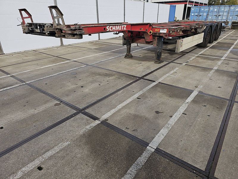 Schmitz Cargobull SCF 24 G EURO - Semi-reboque transportador de contêineres/ Caixa móvel: foto 1 Schmitz Cargobull SCF 24 G EURO - Semi-reboque transportador de contêineres/ Caixa móvel: foto 1