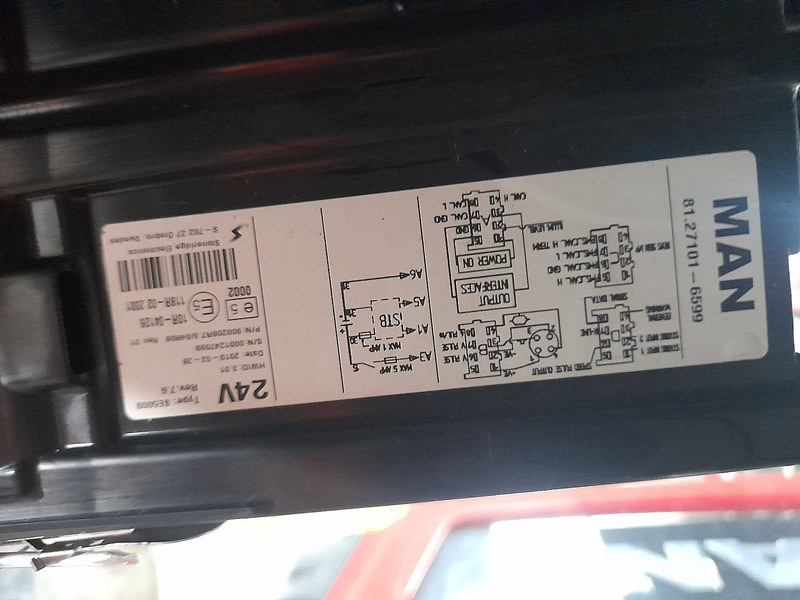 Tractor MAN 18.500 TGS 4X4H PTO+HYDR.: foto 16