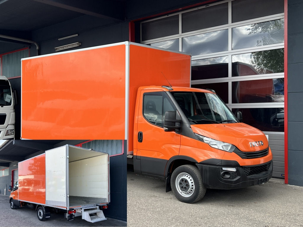 Iveco Daily 35S14 MAXI 4,35m Portaltüren Klima Kamera - Carrinha de contentor: foto 1 Iveco Daily 35S14 MAXI 4,35m Portaltüren Klima Kamera - Carrinha de contentor: foto 1