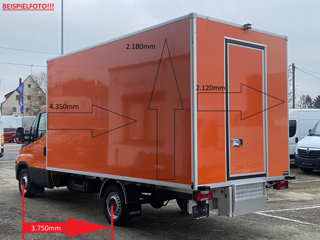 Carrinha de contentor Iveco Daily 35S14 Thermokoffer 4,35m Klima Automatik!!: foto 11