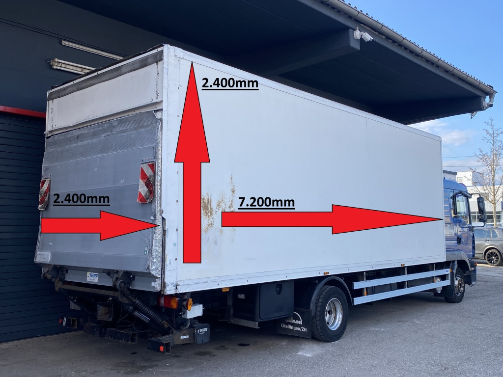 MAN TGL 12.240 7,2mKoffer Klimaaut LBW AutomatikAHK - Camião furgão: foto 5 MAN TGL 12.240 7,2mKoffer Klimaaut LBW AutomatikAHK - Camião furgão: foto 5