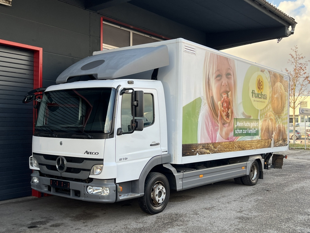 Mercedes-Benz Atego 816 LBW 1.000KG orig. 278.000km Start Stop - Carrinha de contentor: foto 1 Mercedes-Benz Atego 816 LBW 1.000KG orig. 278.000km Start Stop - Carrinha de contentor: foto 1