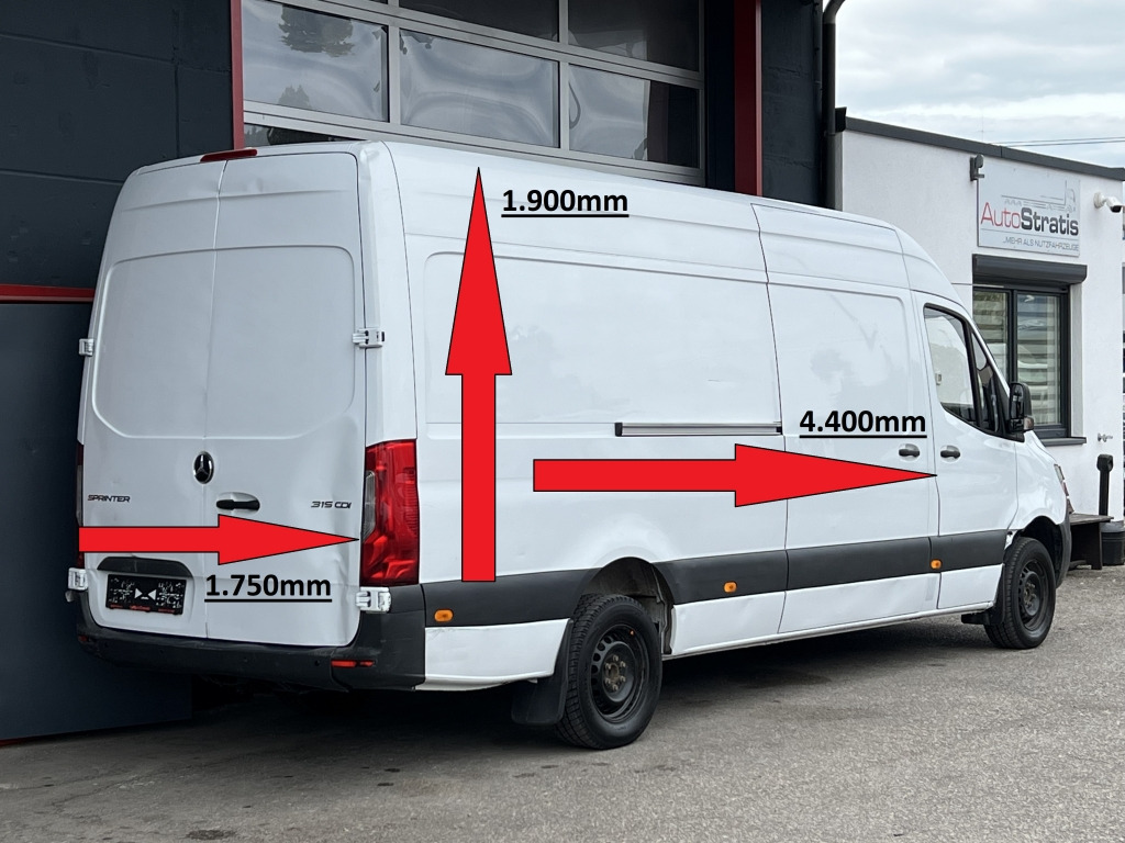 Mercedes-Benz Sprinter 315 CDI Eu 6d-TEMP MAXI KLIMA Tempomat - Furgão: foto 2 Mercedes-Benz Sprinter 315 CDI Eu 6d-TEMP MAXI KLIMA Tempomat - Furgão: foto 2