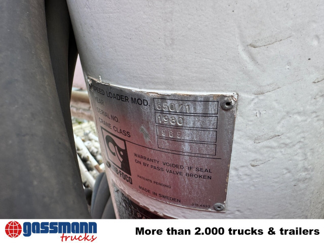 650/1 mit Seilwinde, Ex-Feuerwehr - Grua para camião: foto 5 650/1 mit Seilwinde, Ex-Feuerwehr - Grua para camião: foto 5