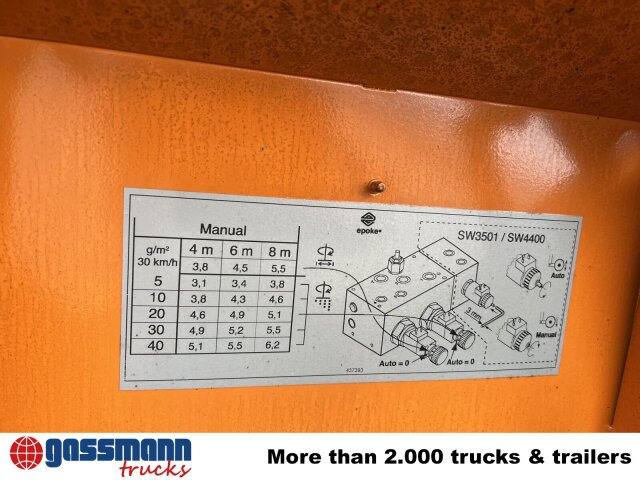 Aufsatzsalzstreuer SH3500 ca. 3m³ - Espalhador de areia/ Sal: foto 3 Aufsatzsalzstreuer SH3500 ca. 3m³ - Espalhador de areia/ Sal: foto 3