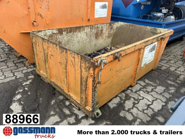 City-Absetzcontainer ca. 1,2m³ offen mit Klappe - Camião: foto 1 City-Absetzcontainer ca. 1,2m³ offen mit Klappe - Camião: foto 1