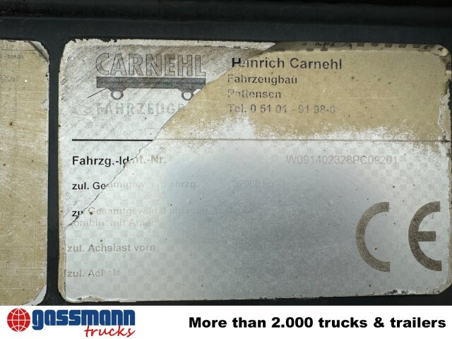Carnehl CHKS/HH, Stahlmulde ca. 25m³ - Semi-reboque basculante: foto 2 Carnehl CHKS/HH, Stahlmulde ca. 25m³ - Semi-reboque basculante: foto 2