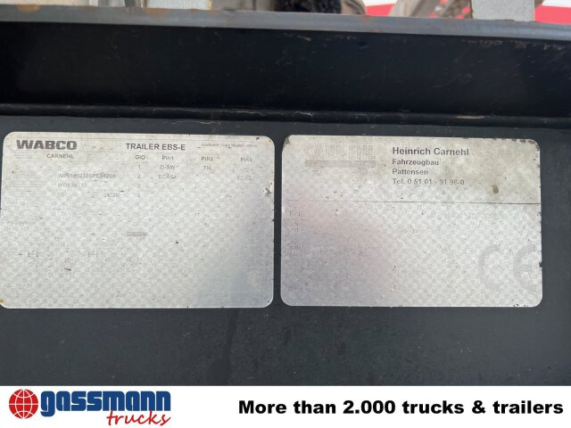 Carnehl CHKS32/2HG, Stahlmulde ca. 23m³, Liftachse - Semi-reboque basculante: foto 4 Carnehl CHKS32/2HG, Stahlmulde ca. 23m³, Liftachse - Semi-reboque basculante: foto 4