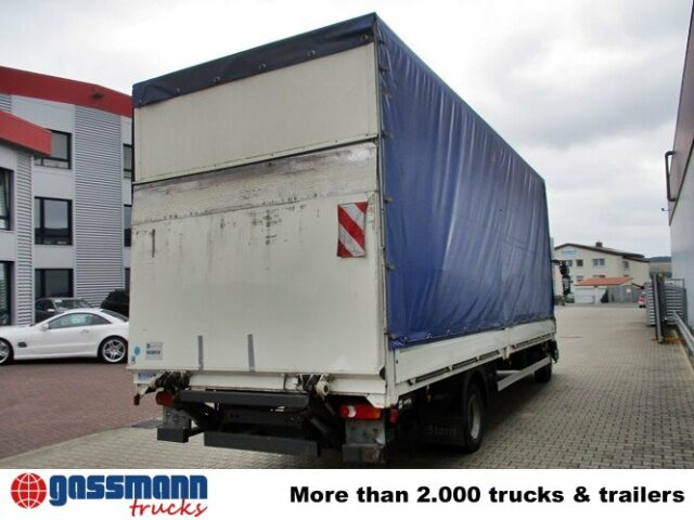 Camião de caixa aberta/ Plataforma DAF DAF AE 45.150 LF 4x2, Plane Spriegel LBW: foto 11