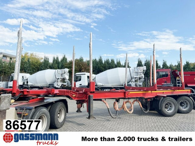 Doll A321, Ausziehbar von 10,7m-15,2m, 2x Lenkachse - Semi-reboque transporte de madeira: foto 1 Doll A321, Ausziehbar von 10,7m-15,2m, 2x Lenkachse - Semi-reboque transporte de madeira: foto 1