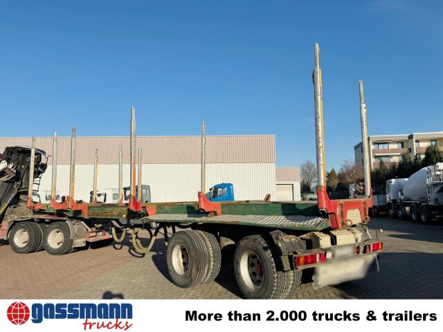 GLOGGER GSV 34, Lenk-/Liftachse, ausziehbar - Semi-reboque transporte de madeira: foto 4 GLOGGER GSV 34, Lenk-/Liftachse, ausziehbar - Semi-reboque transporte de madeira: foto 4