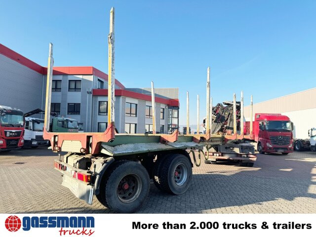 GLOGGER GSV 34, Lenk-/Liftachse, ausziehbar - Semi-reboque transporte de madeira: foto 5 GLOGGER GSV 34, Lenk-/Liftachse, ausziehbar - Semi-reboque transporte de madeira: foto 5
