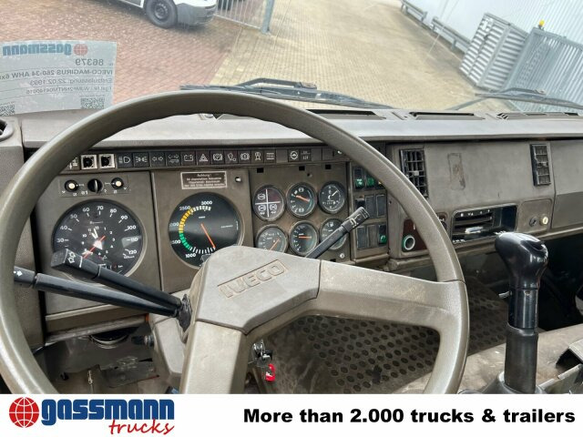 Iveco 260-34 AHW 6x6, V8, Manual, Full Steel - Camião chassi: foto 2 Iveco 260-34 AHW 6x6, V8, Manual, Full Steel - Camião chassi: foto 2