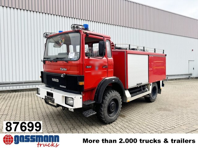 Iveco 75-14 AW 4x4, TLF 8/18 - Ambulância: foto 1 Iveco 75-14 AW 4x4, TLF 8/18 - Ambulância: foto 1