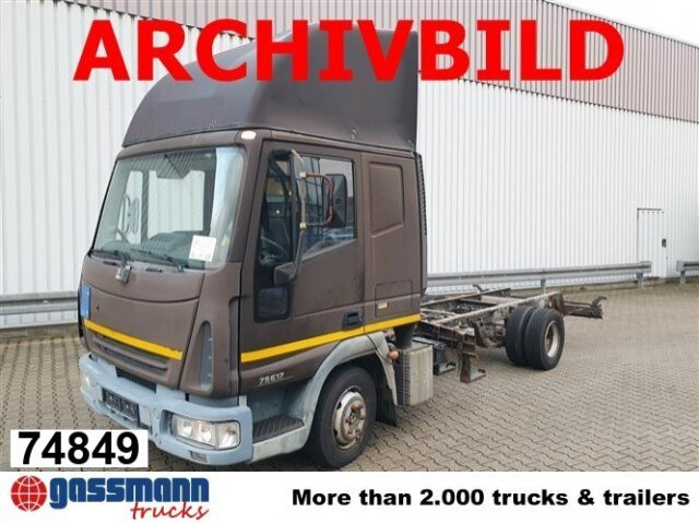 Iveco EuroCargo 75 E 17/4x2, 6x VORHANDEN! - Camião furgão: foto 1 Iveco EuroCargo 75 E 17/4x2, 6x VORHANDEN! - Camião furgão: foto 1