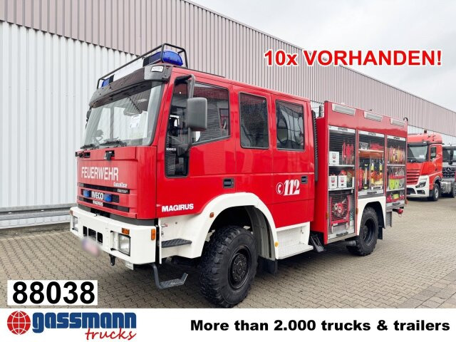 Iveco EuroFire FF 100 E 21 WR tector 4x4 Doka, LF 8/6 - Ambulância: foto 1 Iveco EuroFire FF 100 E 21 WR tector 4x4 Doka, LF 8/6 - Ambulância: foto 1